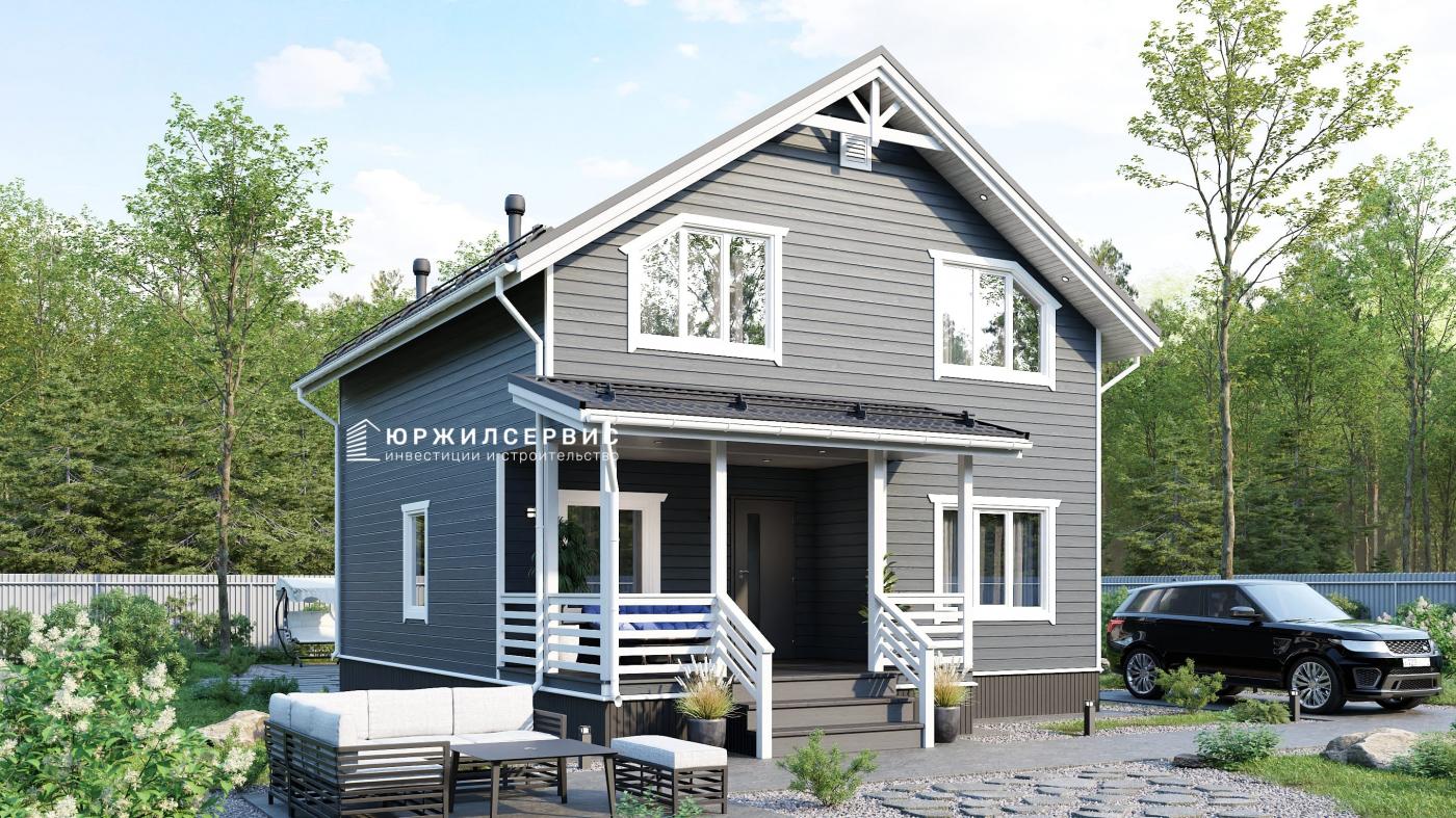 Дом каркасный Турин (10,5х8)