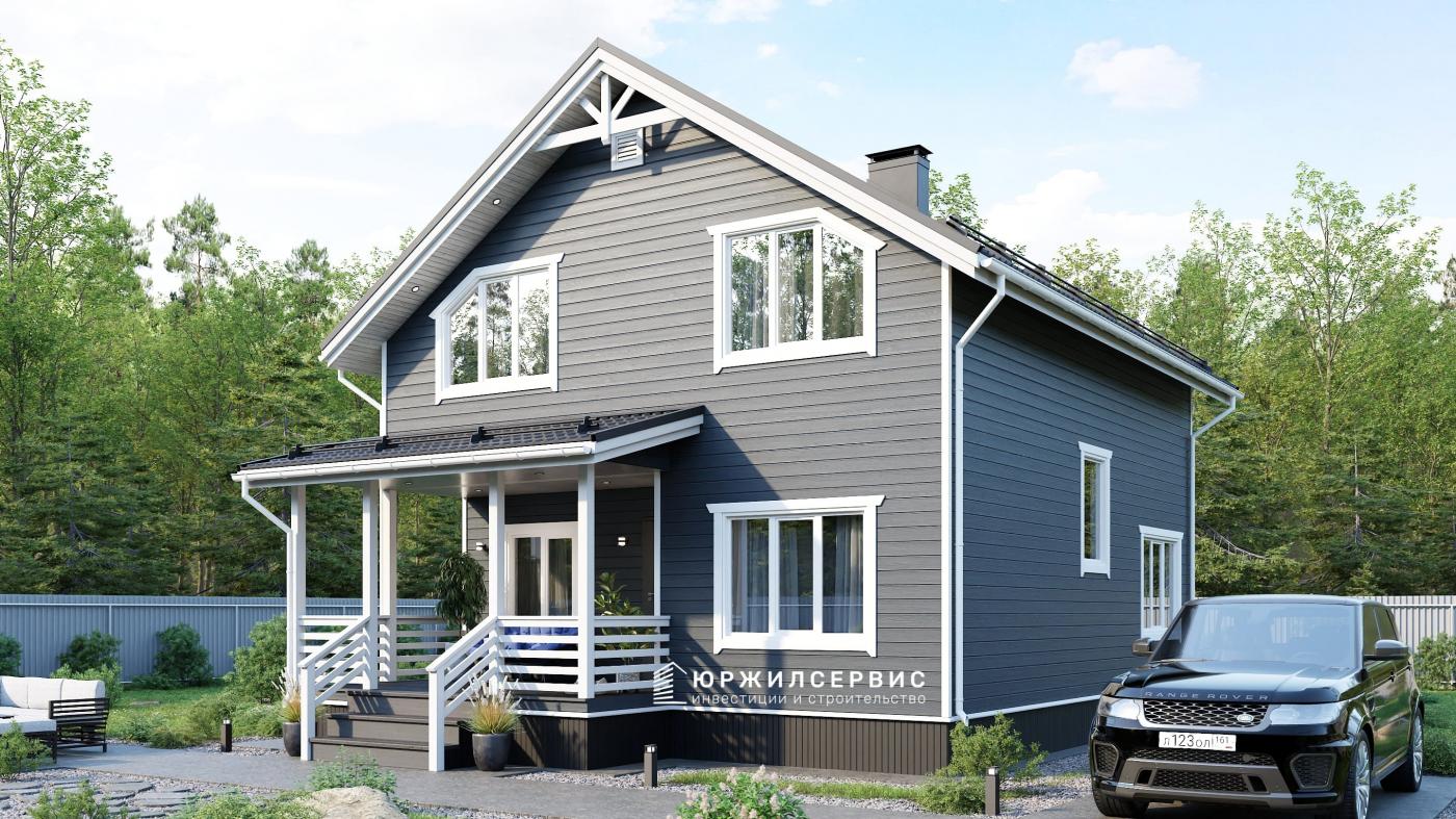 Дом каркасный Турин (10,5х8) — фото 2